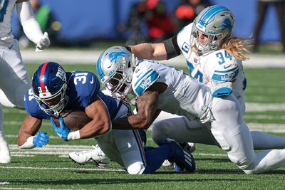 Lions DC Aaron Glenn wants his defense to focus on tackling vs. the Jets