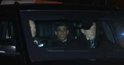 Rishi Sunak holds talks with NI political leaders on first visit to Belfast as PM