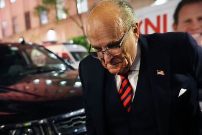 Giuliani's license hangs on Trump's lies