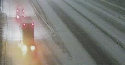 Amber weather warning as heavy snow falls overnight across Scotland