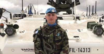Irish soldier Sean Rooney died a hero trying to save his colleagues in Lebanon ambush