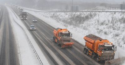 Amber weather warning in West Lothian as heavy snow falls overnight across central belt