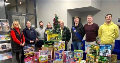 Dumfries Cornets Club support Dumfries and Galloway Standard's Christmas Toy Appeal