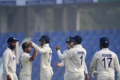 Gill hits fifty as India punish Bangladesh in first Test