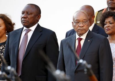 S Africa ex-President Zuma sues Ramaphosa ahead of key party vote