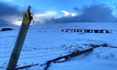 Shetland residents still without power as engineers battle snow