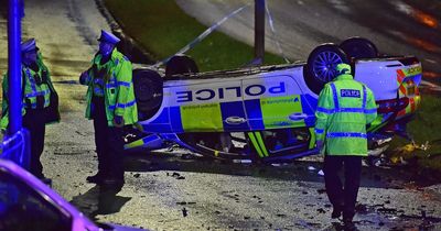 Scots cop who flipped police car onto its roof during horror crash in Glasgow fined