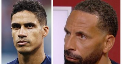 Rio Ferdinand snubs Manchester United's Raphael Varane in surprise verdict on World Cup best 'defensive player'