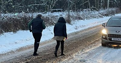 Celtic boss Ange Postecoglou comes to rescue of drivers stuck in snow amid weather chaos