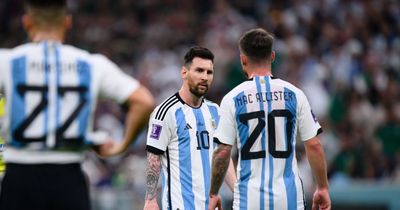 Alexis Mac Allister in argument with father in Lionel Messi vs Diego Maradona debate