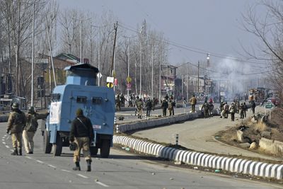 Protesters block Kashmir highway after two shot dead at army camp