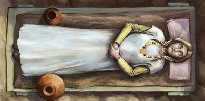 Spectacular Anglo-Saxon burial uncovered – here's what it tells us about women in seventh-century England