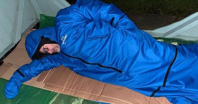 Retired grandad to sleep rough in Glasgow tonight as he trials 'Ootsider' coat