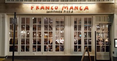 Owner of Franco Manca and The Real Greek says its city centre restaurants have seen a drop in visits