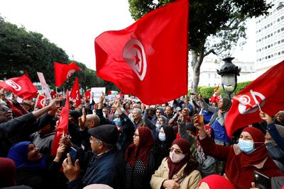 Opposition hopes democratic ideals can return in Tunisia