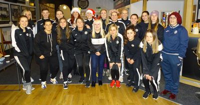 St Mirren Women team up to support Festive Friends and Paisley community