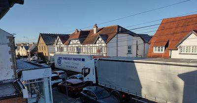 The quiet Cardiff road mobbed by huge HGVs where it's impossible to park