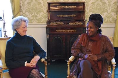 Lady Susan Hussey meets Ngozi Fulani to apologise after palace racism row