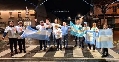 Mayo town dubbed 'Buenos Eires' as it vows to throw biggest party outside Argentina if they beat France in World Cup final