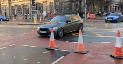 Edinburgh drivers caught flouting rules at busy junction again following complaints