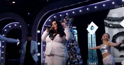 Emmerdale's Lisa Riley belts out Christmas rap in preview of one-off ITV show