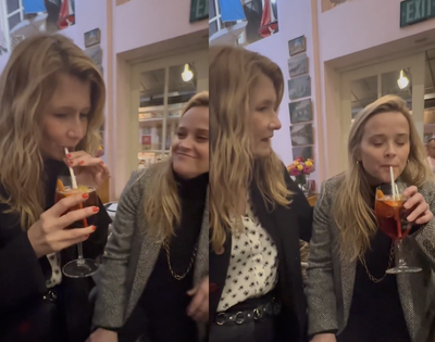 Reese Witherspoon and Laura Dern try the Negroni Sbagliato cocktail: ‘That’s disgusting’