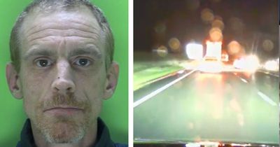 Runaway lorry driver led police on A1 chase and drove wrong way around roundabout