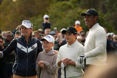 ‘Let’s not be too serious’: Annika Sorenstam set to partner with her golf-addicted son Will at the PNC, where the emphasis is on fun