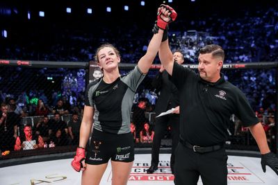 Bellator Leah McCourt likes Cat Zingano and Cris Cyborg matchups but isn’t sure what’s next