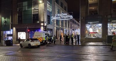 Edinburgh police lock down busy city centre shopping area amid ongoing incident