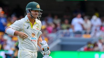 Travis Head hits back late on day one at the Gabba after David Warner is out off the first ball against South Africa