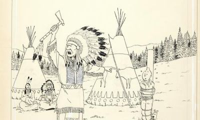 Hergé illustration for Tintin in America expected to sell for €2m