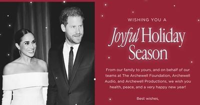 Harry and Meghan share 'joyful' Christmas card after stinging Netflix royal documentary