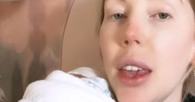 Katherine Ryan discusses labour after 'touch and go' homebirth with daughter Fenna Grace