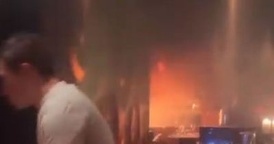 MNKY HSE fire: Terrifying blaze in London restaurant as diners scream and rush to escape