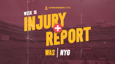 Commanders vs. Giants: Week 15 final injury report