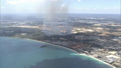 Bushfire downgraded in Henderson and Wattleup in the City of Kwinana, in Perth's south