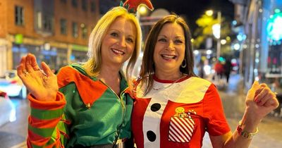Christmas comes early as revellers get into festive spirit in Nottingham city centre