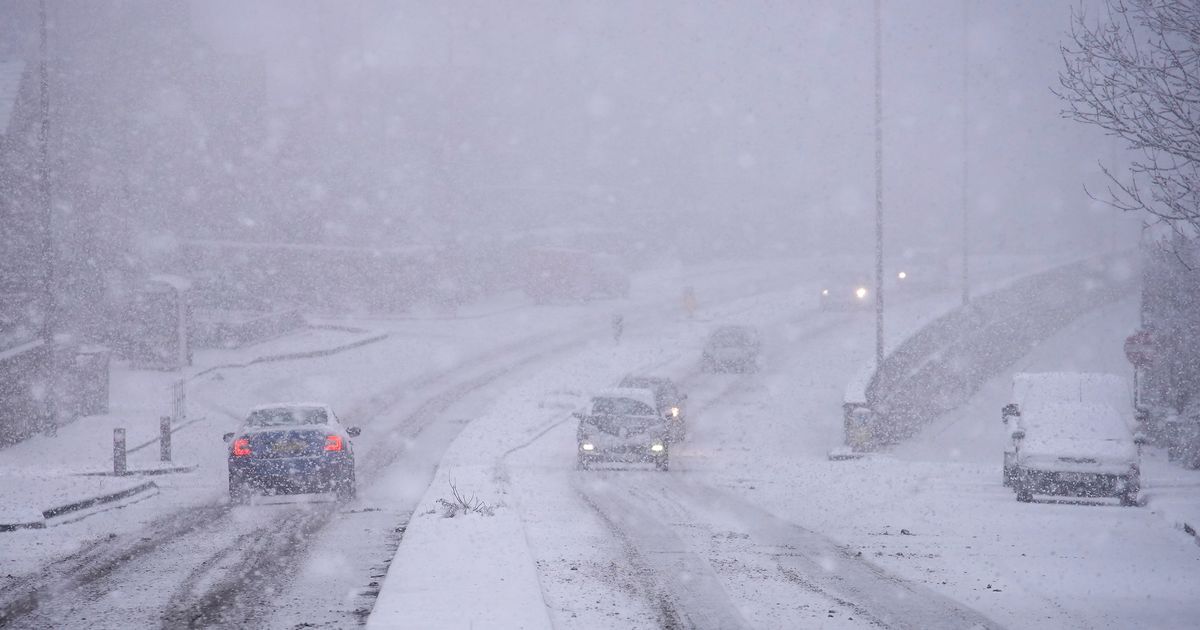 Freezing Roard Condition Rare weather event to bring freezing conditions to an…