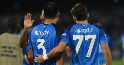 Former Everton scout details interest in Napoli duo Kim Min-Jae and Khvicha Kvaratskhelia