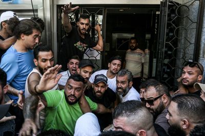 People in Lebanon are robbing banks and staging sit-ins to access their own savings