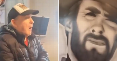 Scots Clint Eastwood superfan surprised with incredible bedroom mural of hero