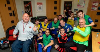 'Superhuman' team defy odds in 'gruelling' football challenge