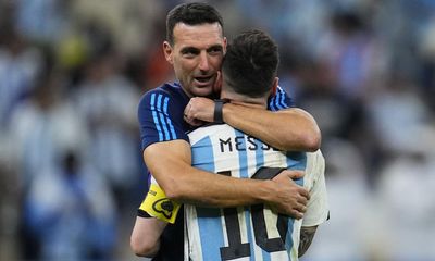Argentina’s stand-in Lionel Scaloni has got the country singing again
