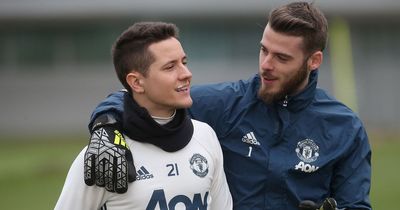 David de Gea sends message to Ander Herrera as midfielder left in tears over Man United exit