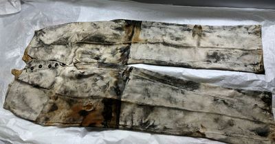 Pair of 156-year-old rotting jeans discovered in shipwreck sell for almost £100,000