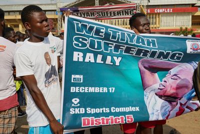 Liberians protest over economic hardship and president's absence