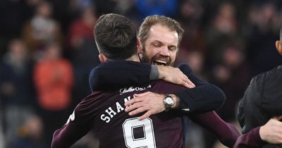 Robbie Neilson sets Lawrence Shankland Premiership golden boot target as Hearts star becomes joint leading scorer