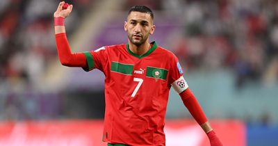 Why Hakim Ziyech shouted as Mateo Kovacic proves Chelsea point in Croatia v Morocco at World Cup