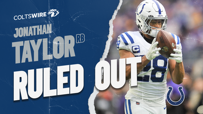 Colts RB Jonathan Taylor won’t return with ankle injury